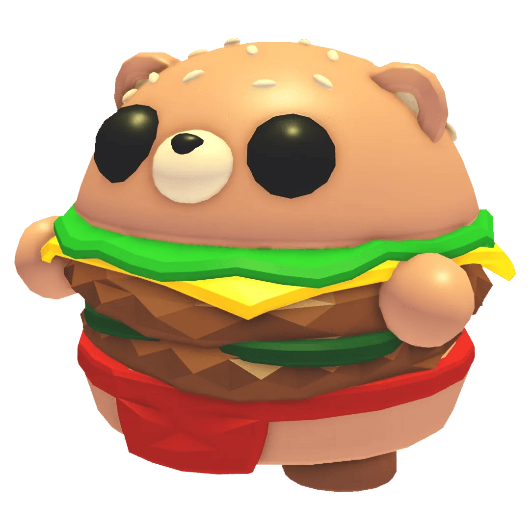 Adopt Me Burger Bear pet