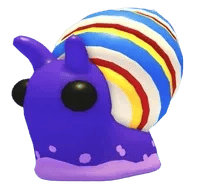 Adopt Me Candy Cane Snail pet