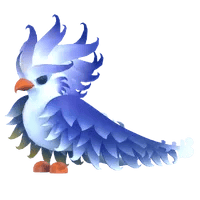 Adopt Me Frost Phoenix pet