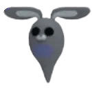 Adopt Me Ghost Bunny pet