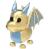 Adopt Me Golden Dragon pet