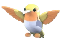 Adopt Me Golden Hummingbird pet