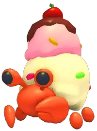 Adopt Me Ice Cream Hermit Crab pet