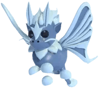 Adopt Me Ice Moth Dragon pet