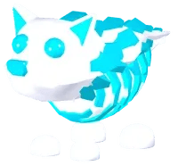 Adopt Me Ice Wolf pet