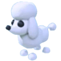 Adopt Me Poodle pet