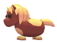 Adopt Me Shetland Pony Dark Brown pet