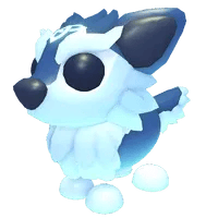 Adopt Me Shiver Wolf pet