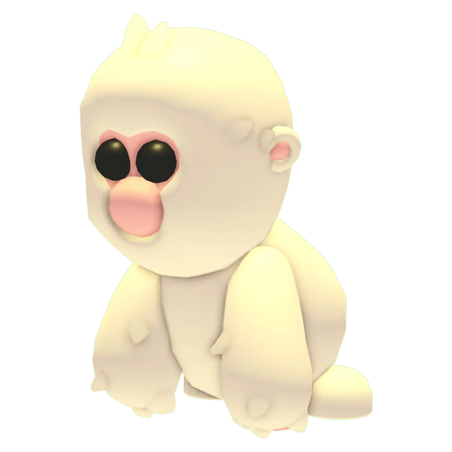 Adopt Me Snow Monkey pet