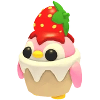 Adopt Me Strawberry Penguin pet