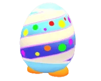Adopt Me Striped Eggy pet