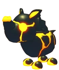 Adopt Me Volcanic Rhino pet