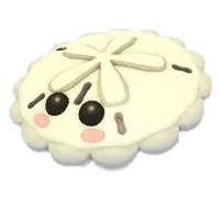 Adopt Me White Sand Dollar pet