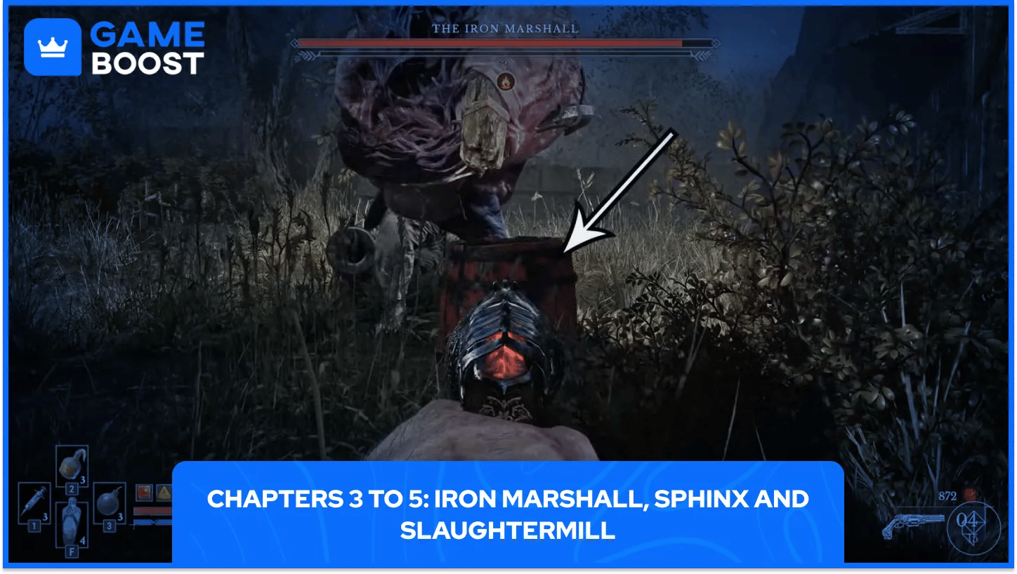 Chapters 3 to 5: Iron Marshall, Sphinx and Slaughtermill