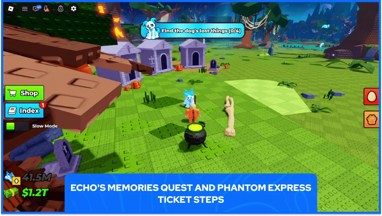 Echo memory Quest Dog Location