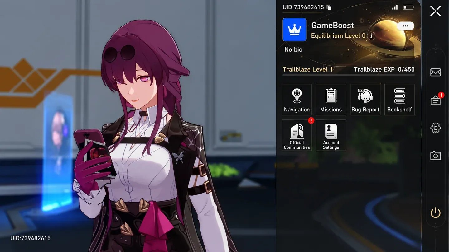 UID ng Honkai: Star Rail