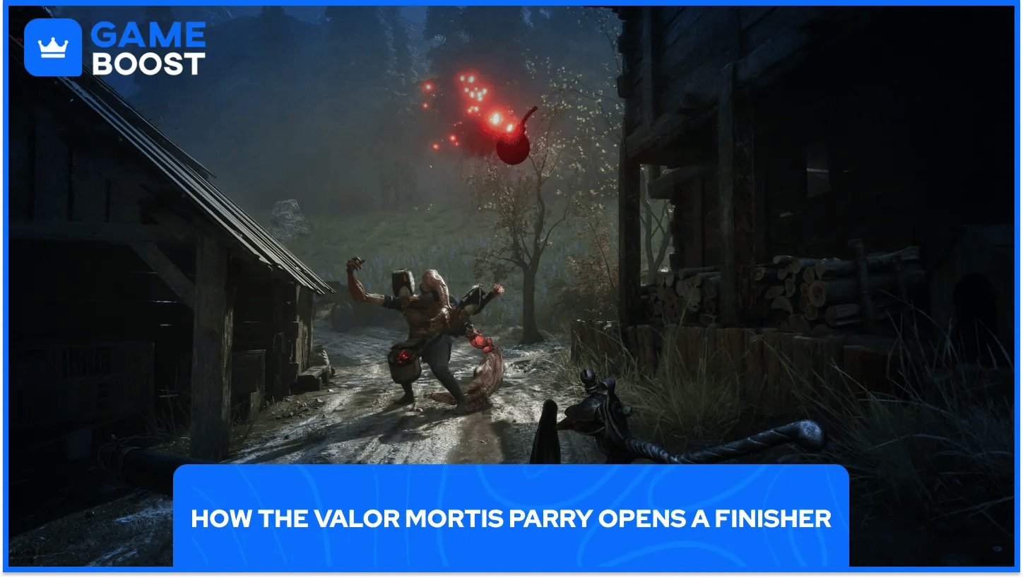 How the Valor Mortis Parry Opens a Finisher