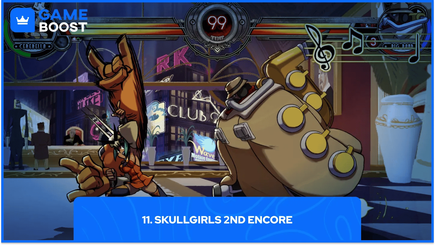 skullgirls 2nd encore gameplay