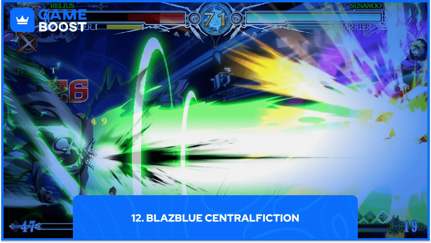 blazblue centralfiction gameplay