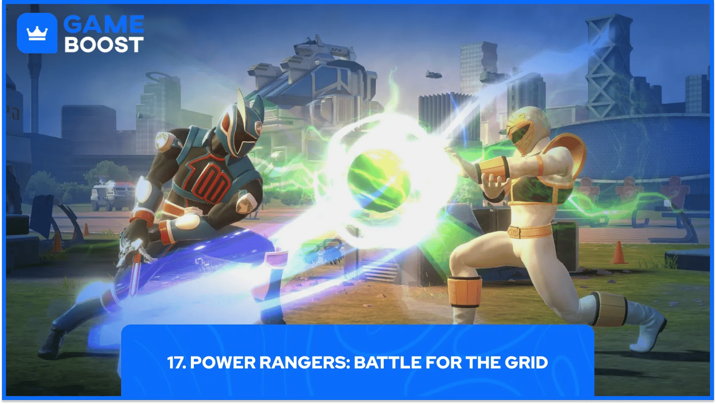 power rangers: battle for the grid gameplay