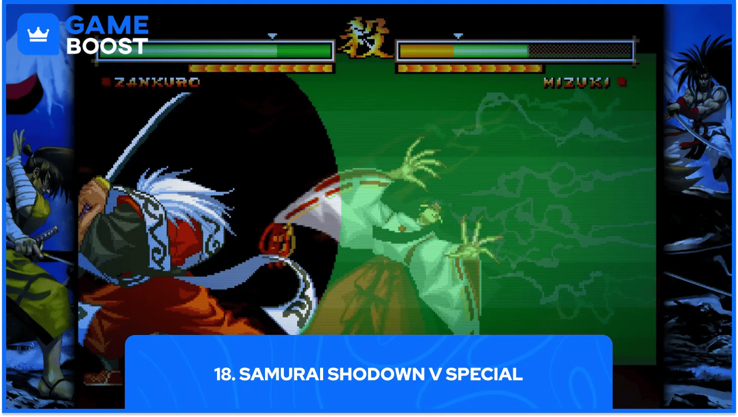 samurai shodown V special gameplay