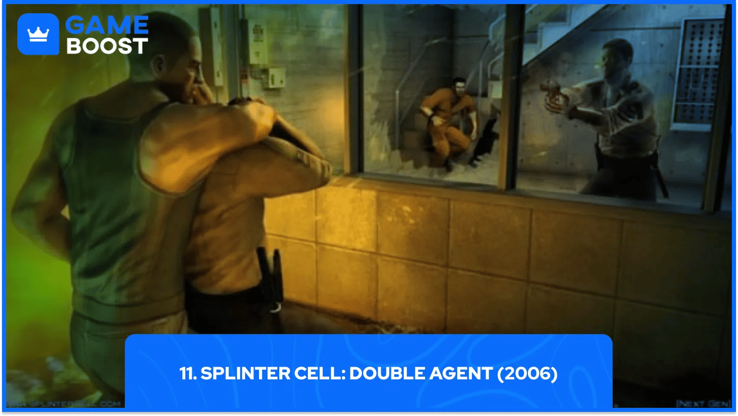 11. Splinter Cell: Double Agent (2006)