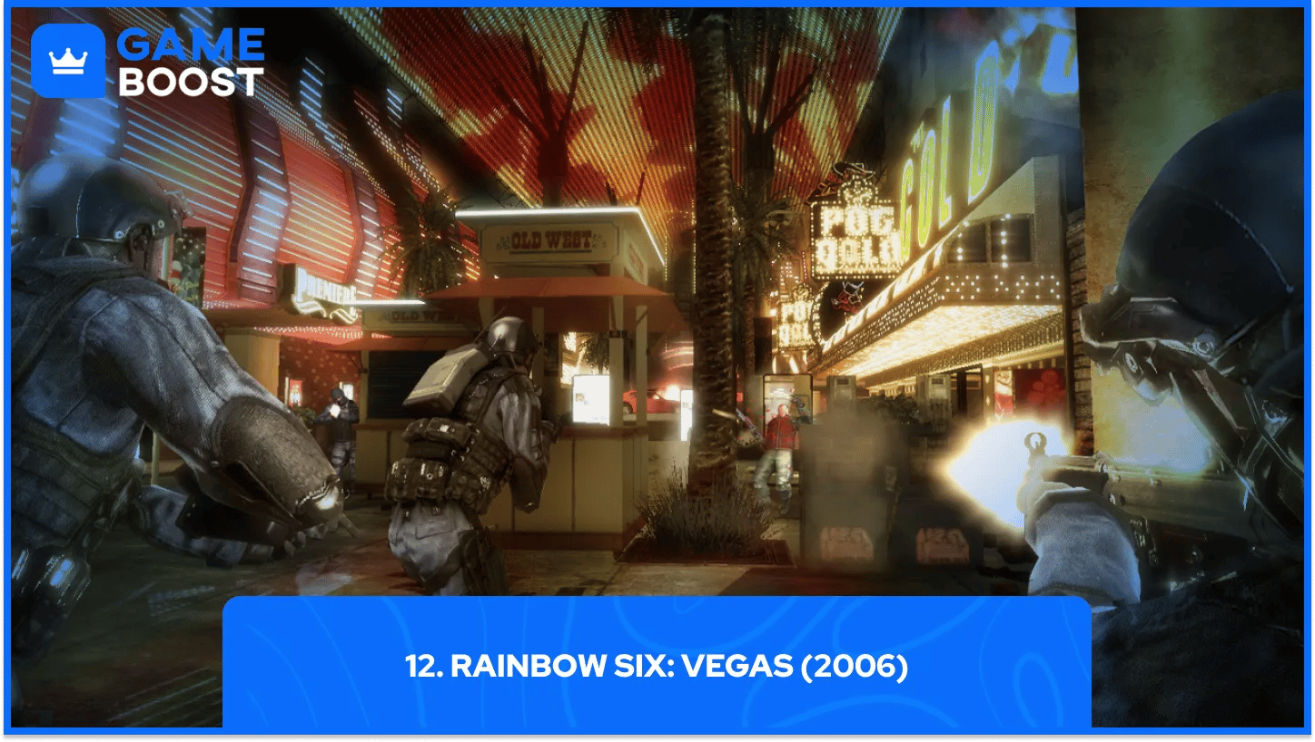 12. Rainbow Six: Vegas (2006)