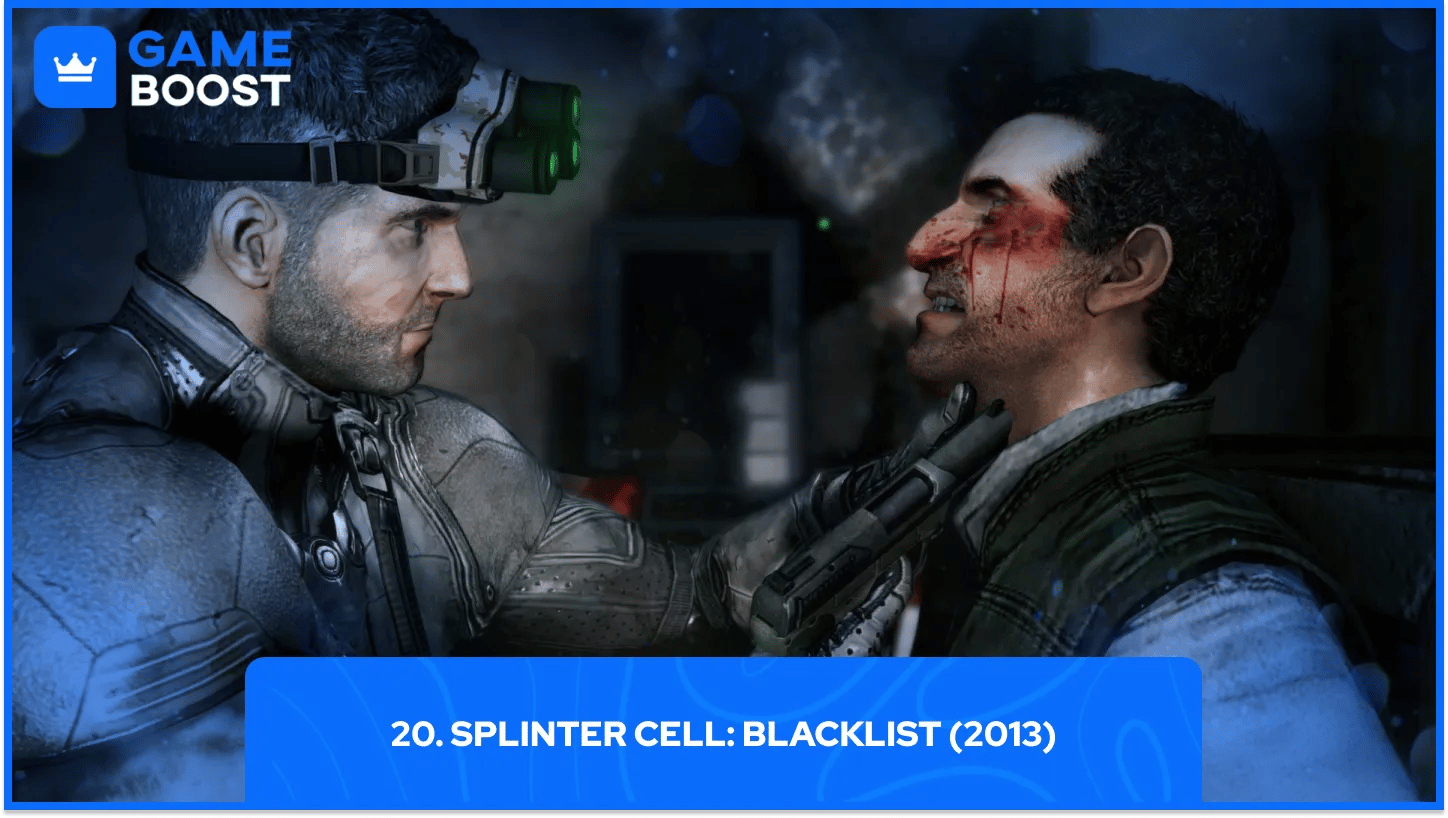 20. Splinter Cell: Blacklist (2013)