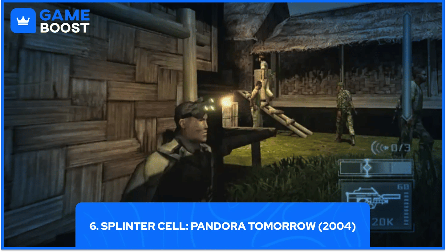 6. Splinter Cell: Pandora Tomorrow (2004)