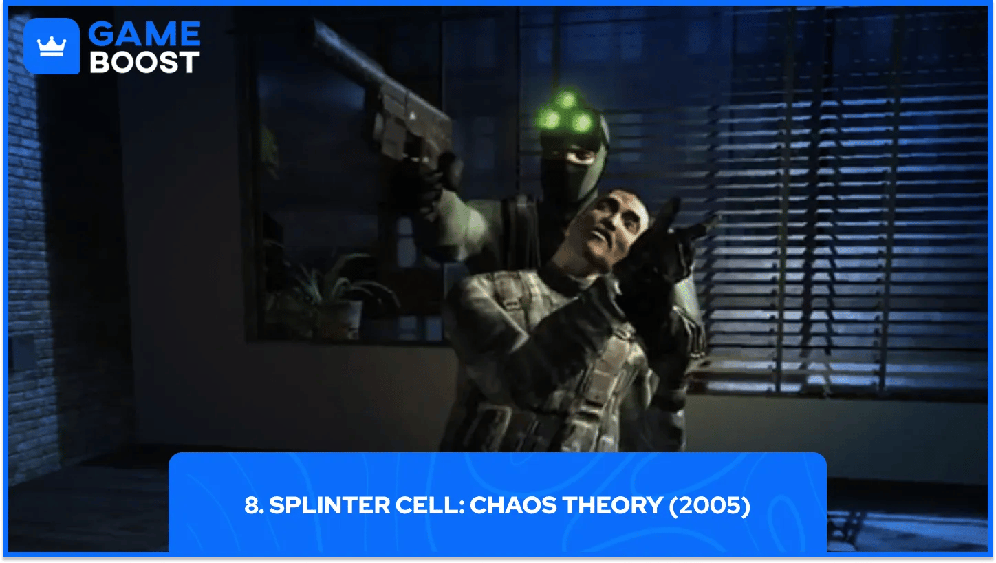 8. Splinter Cell: Chaos Theory (2005)