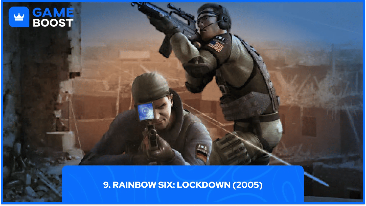 9. Rainbow Six: Lockdown (2005)