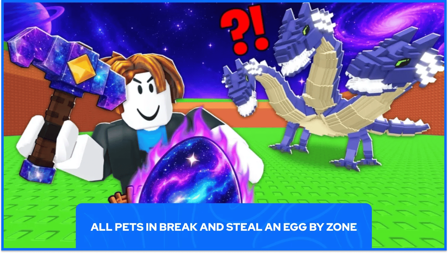 Break and Steal an Egg Pet Rarity and Income
