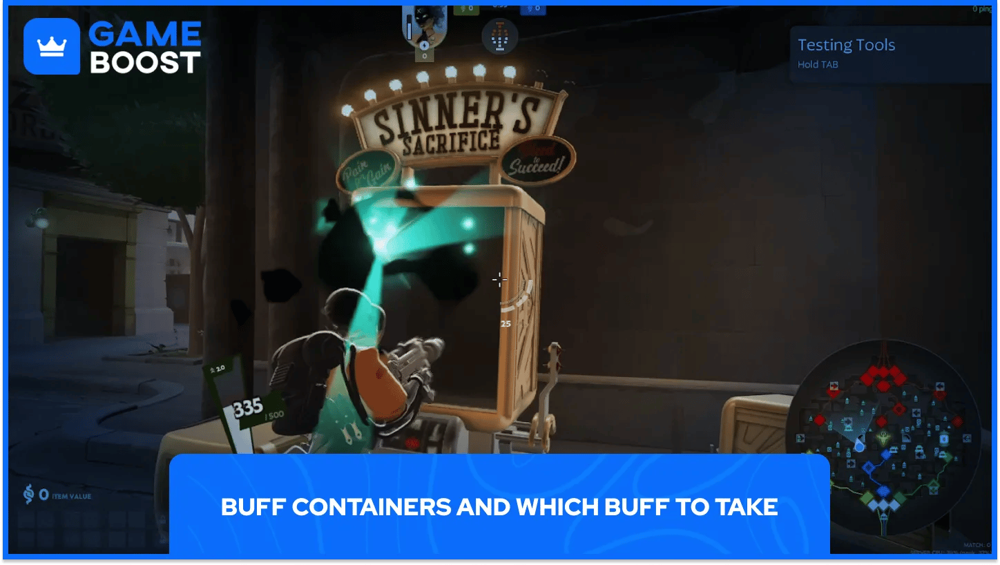 Buff Containers and Which Buff to Take