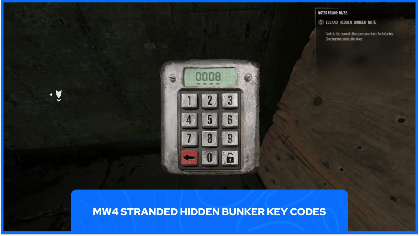 The Island Hidden Bunker Key Code