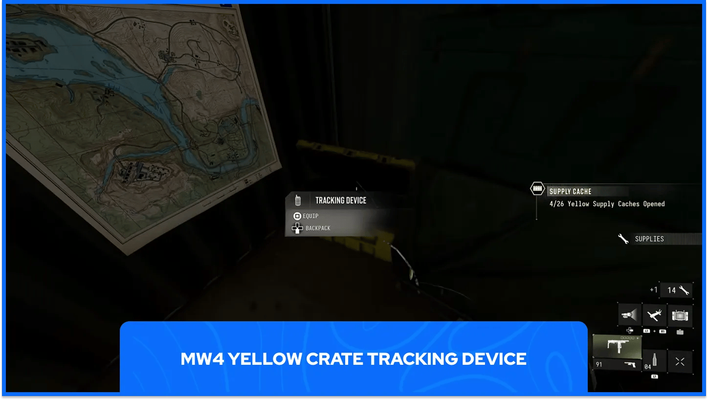 Yellow Crate Tracking Device