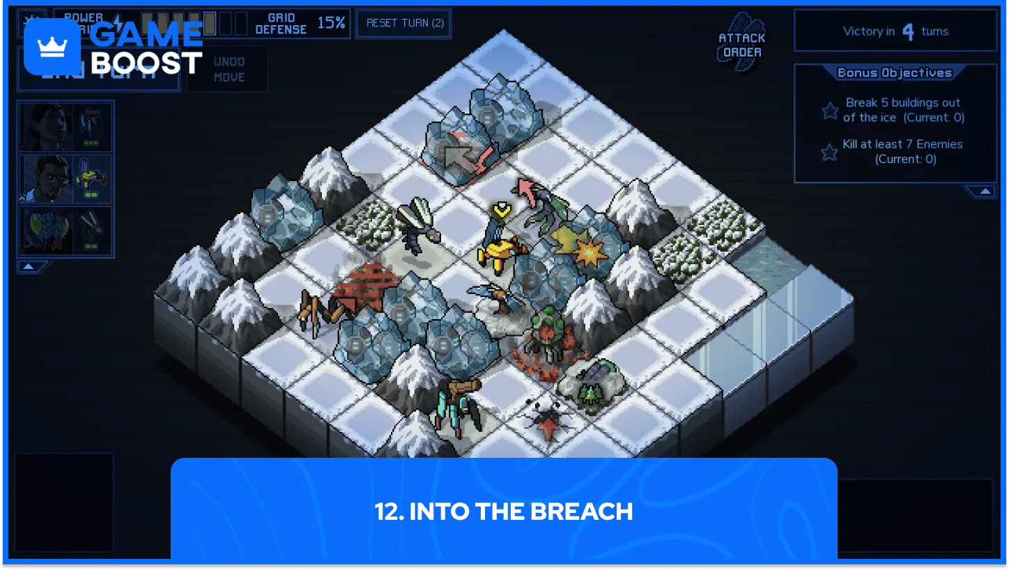 into the breach gameplay