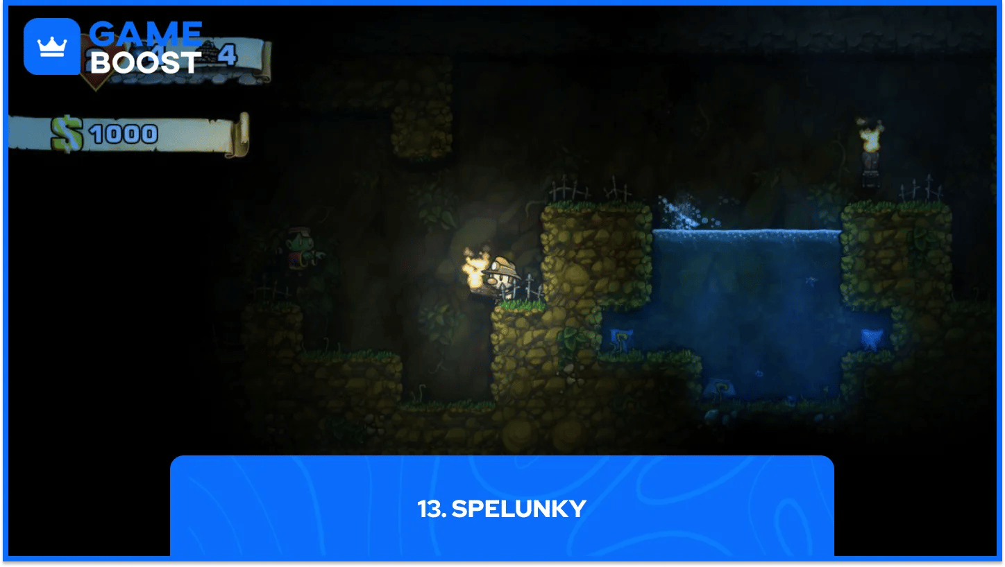 spelunky gameplay