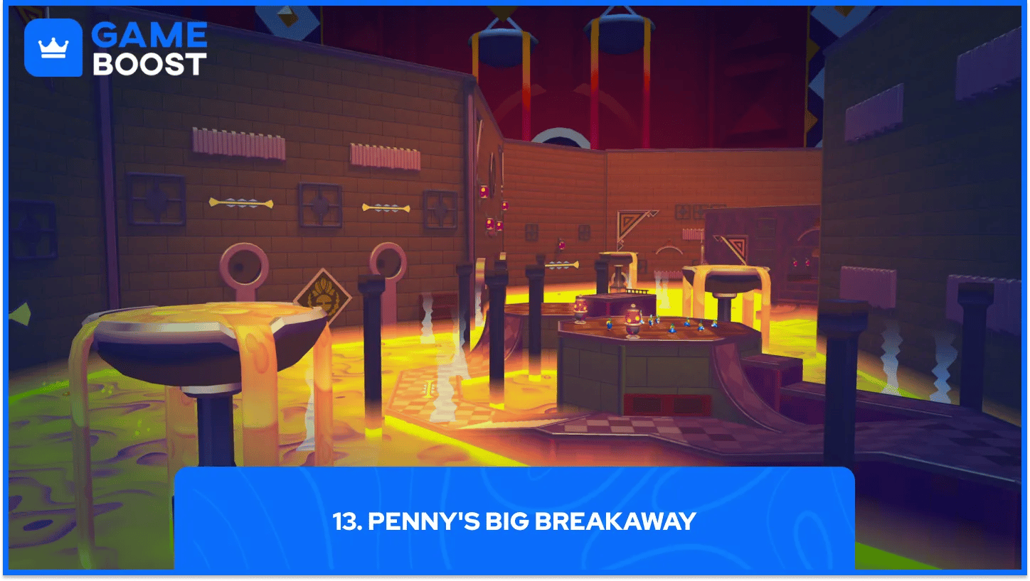 penny's big breakaway gameplay