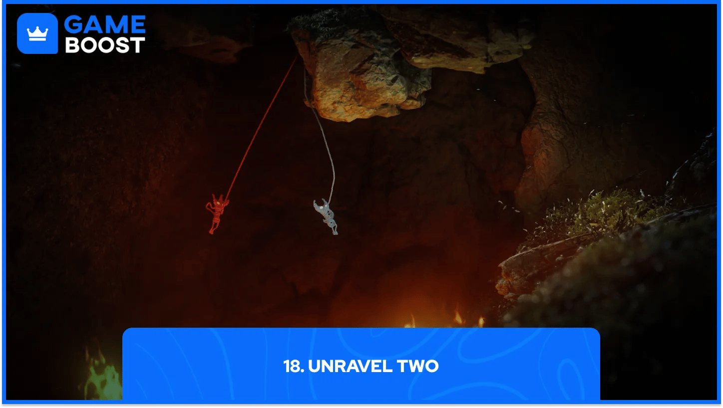unravel two gameplay