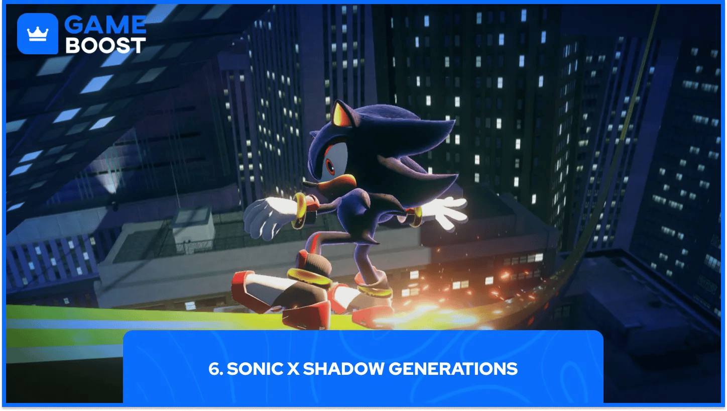 sonic x shadow generations gameplay