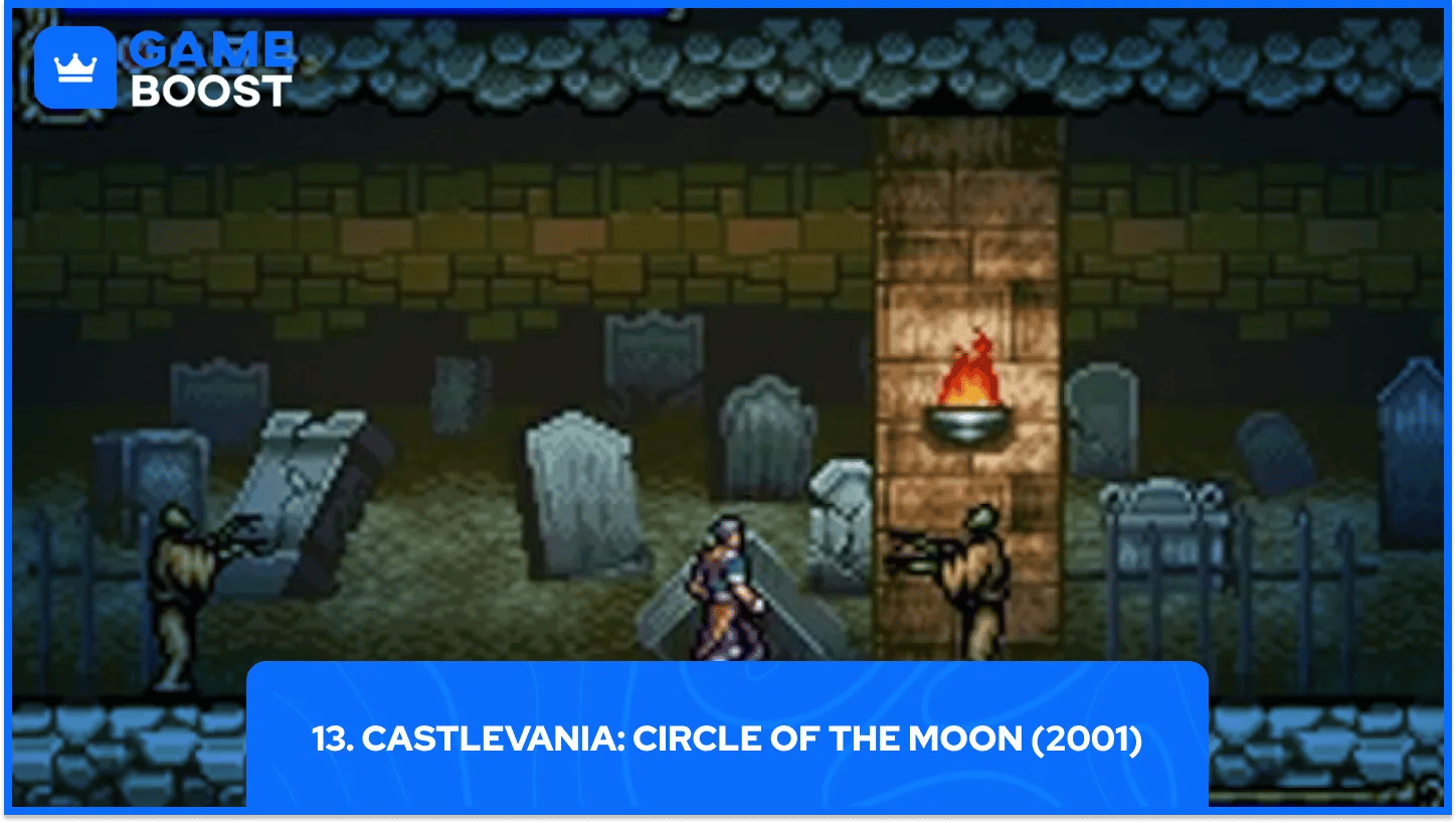 13. Castlevania: Circle of the Moon (2001)
