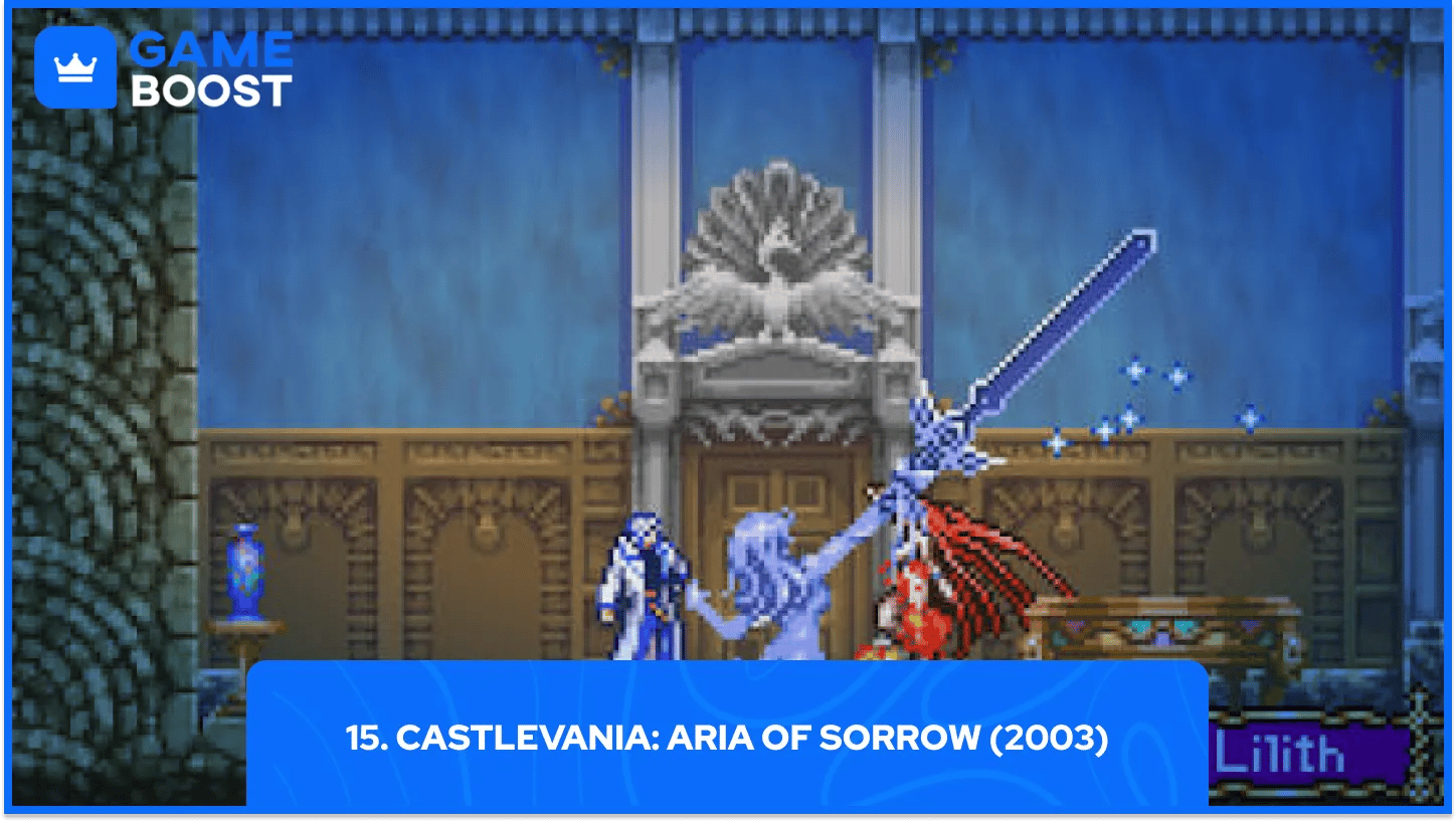 15. Castlevania: Aria of Sorrow (2003)