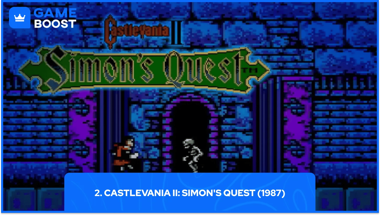 2. Castlevania II: Simon's Quest (1987)