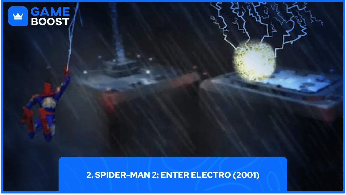 2. Spider-Man 2: Enter Electro (2001)