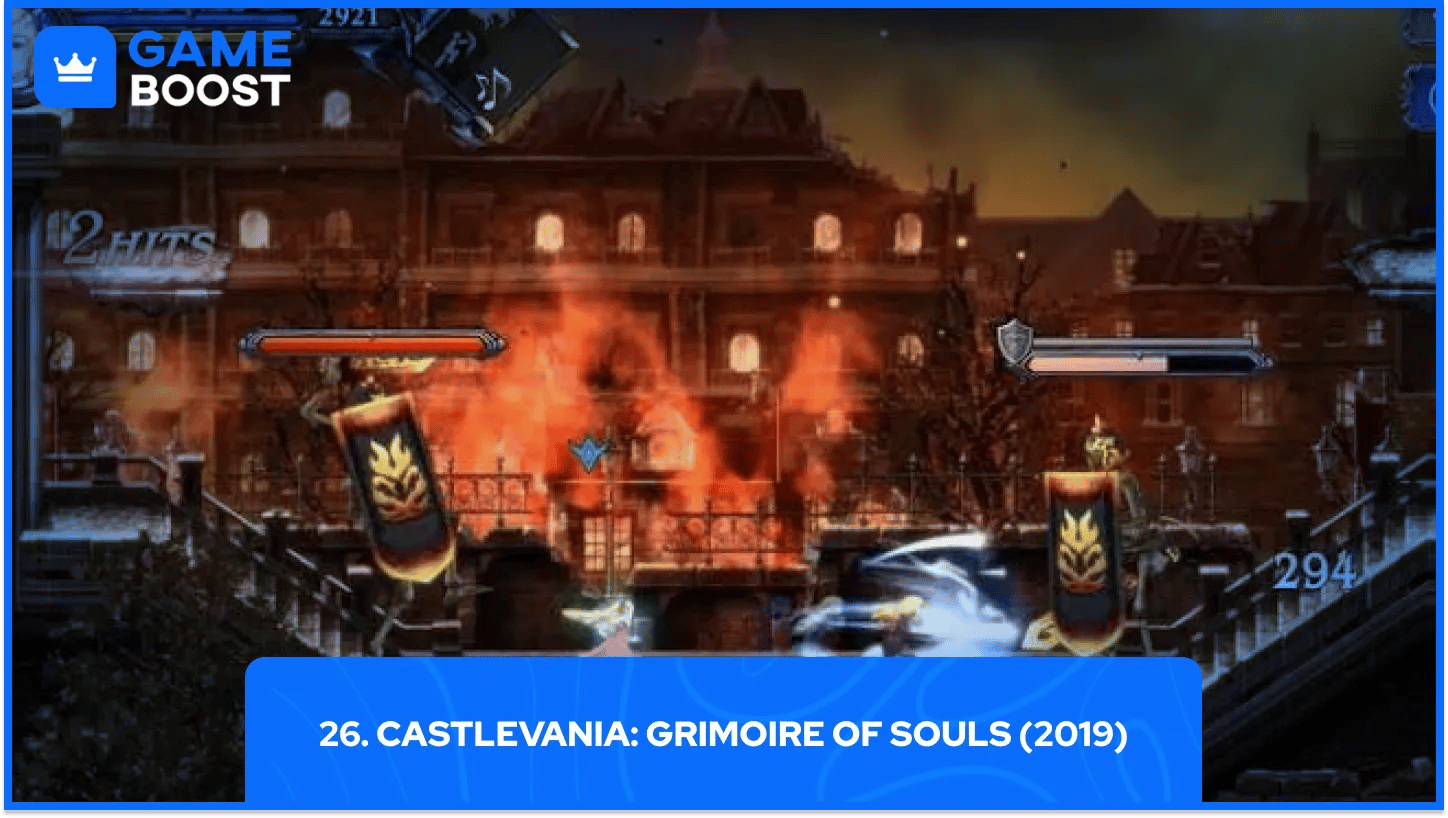 26. Castlevania: Grimoire of Souls (2019)