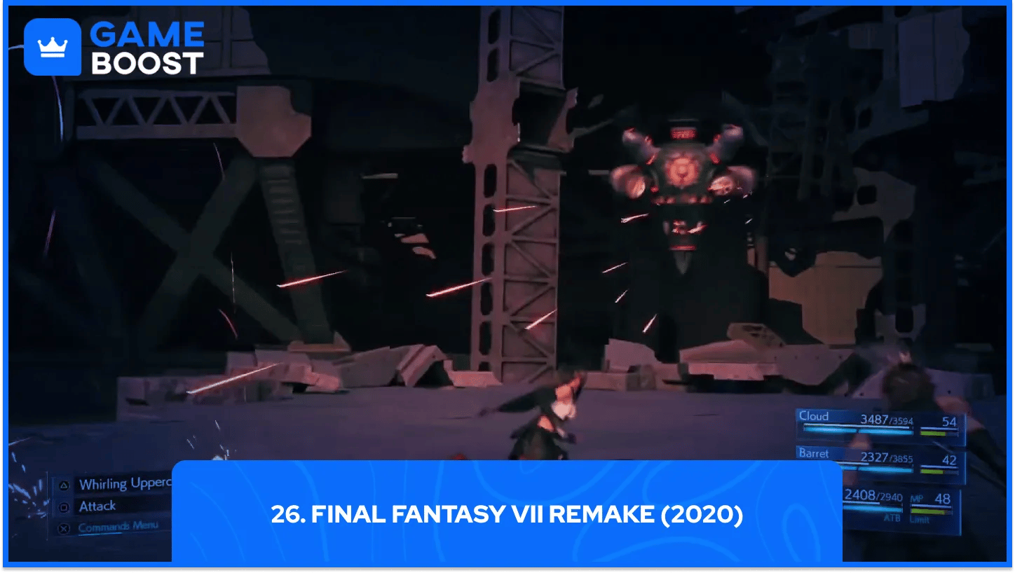 26. Final Fantasy VII Remake (2020)