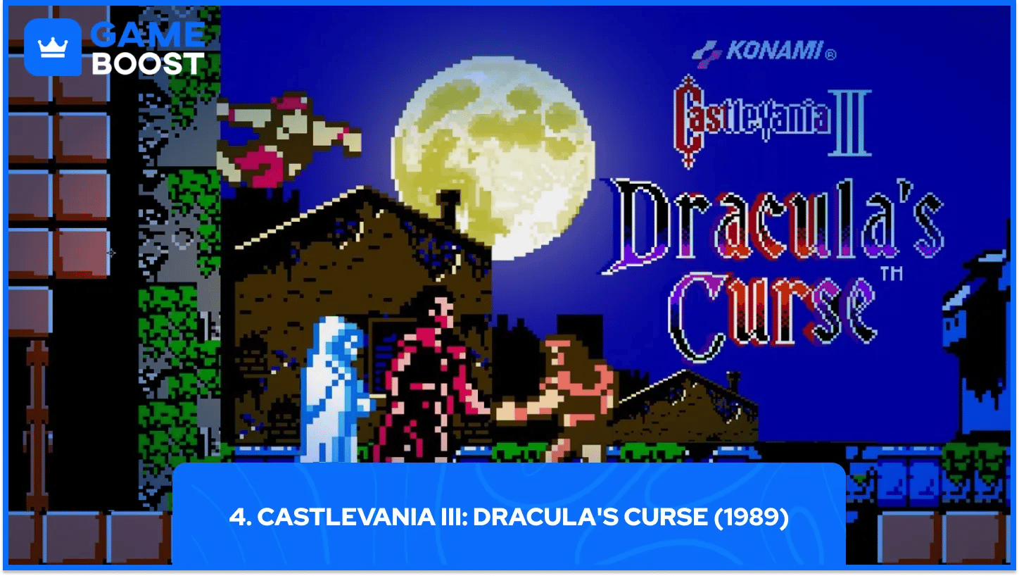 4. Castlevania III: Dracula's Curse (1989)