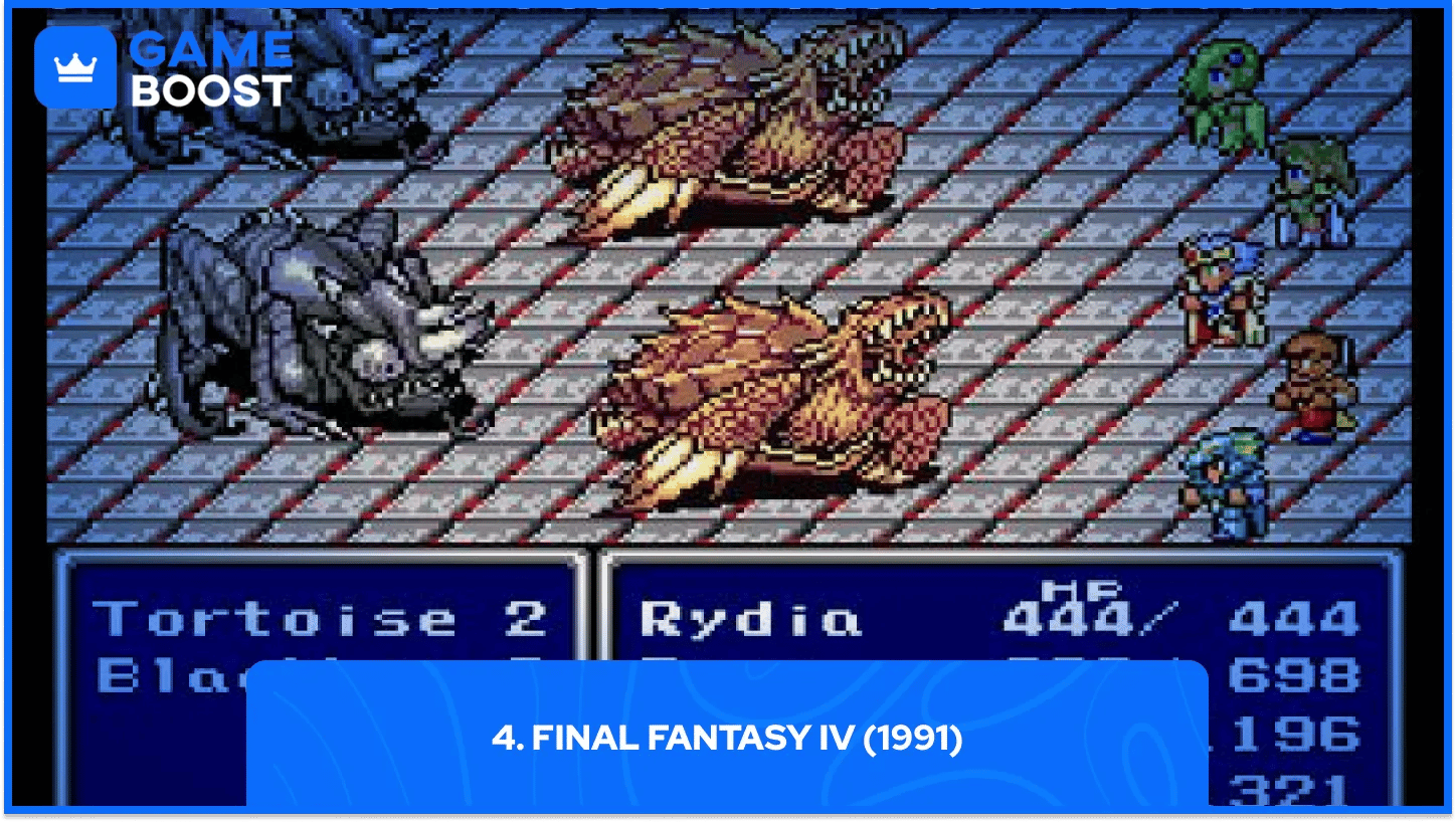 4. Final Fantasy IV (1991)