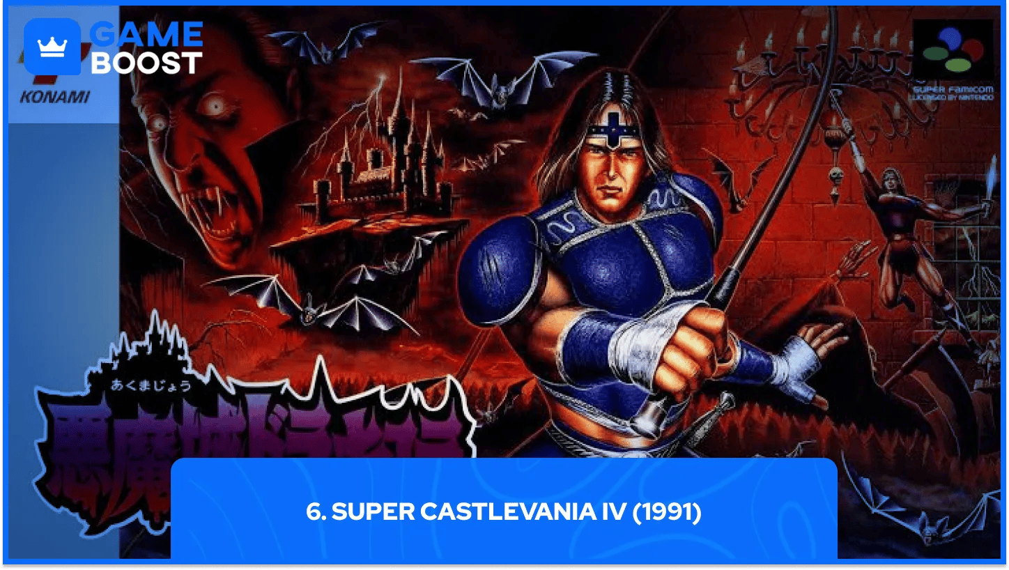 6. Super Castlevania IV (1991)