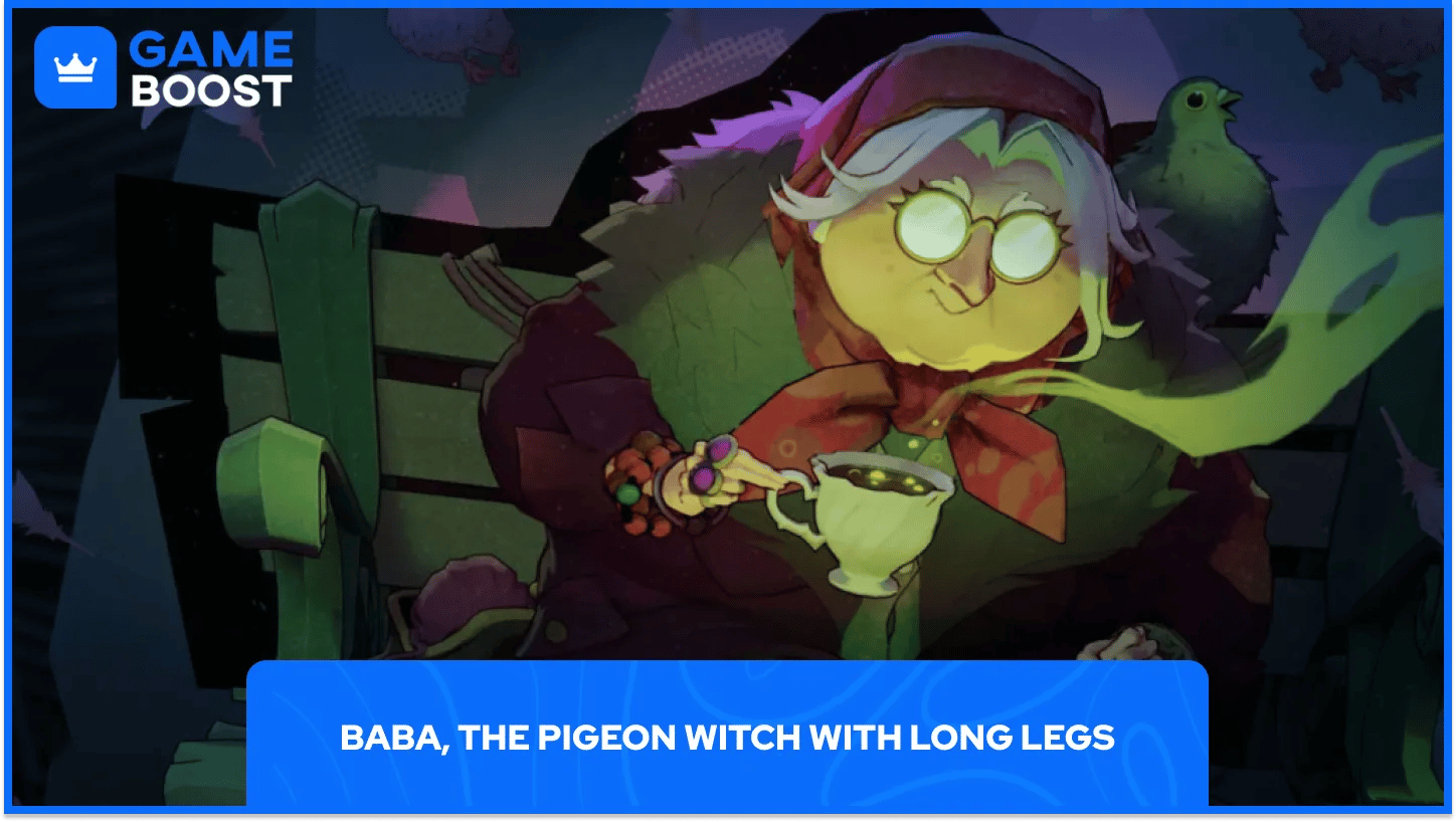 Baba, the Pigeon Witch With Long Legs